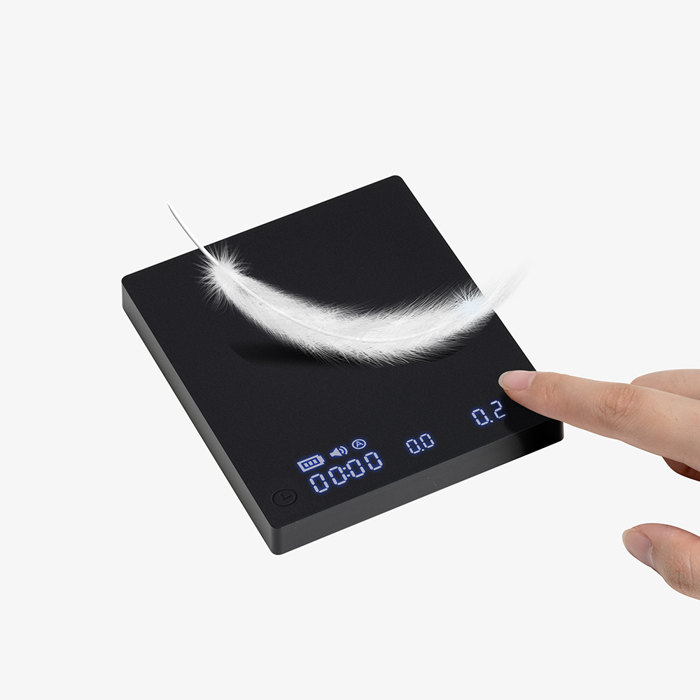 TIMEMORE Basic Mini scale showing pour-over mode