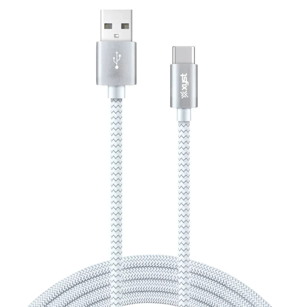 Xyst Charge and Sync USB to USB-C Braided Cable 10Ft - Snagva
