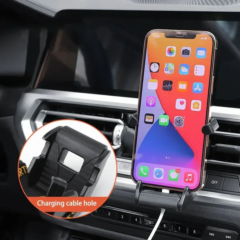 Racing Seat Shape Car Phone Holder Auto Air Vent Mobile Phone Clip 360 - Snagva
