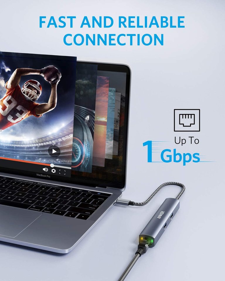 Anker 543 USB-C Hub 6-in-1 Slim - product view 6