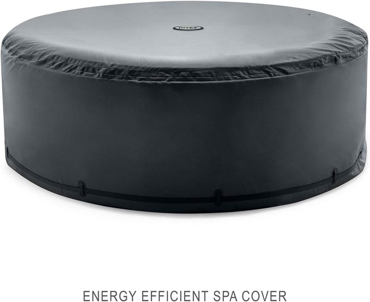 6 Person Inflatable Hot Tub With 140 Bubble Jets Spa