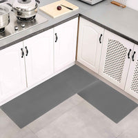 Kitchen Floor Mat Two-piece Set Of Non-slip, Waterproof And Easy To Clean
