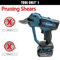 battery compatible electric pruning shears for garden branches trees and yard maintenance