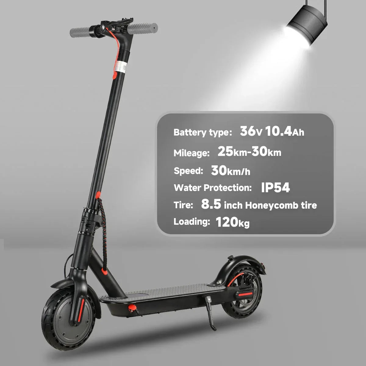 VoltStrider™ Esprit Urban Eight – 8.5" Smart Electric Scooter DE - Snagva