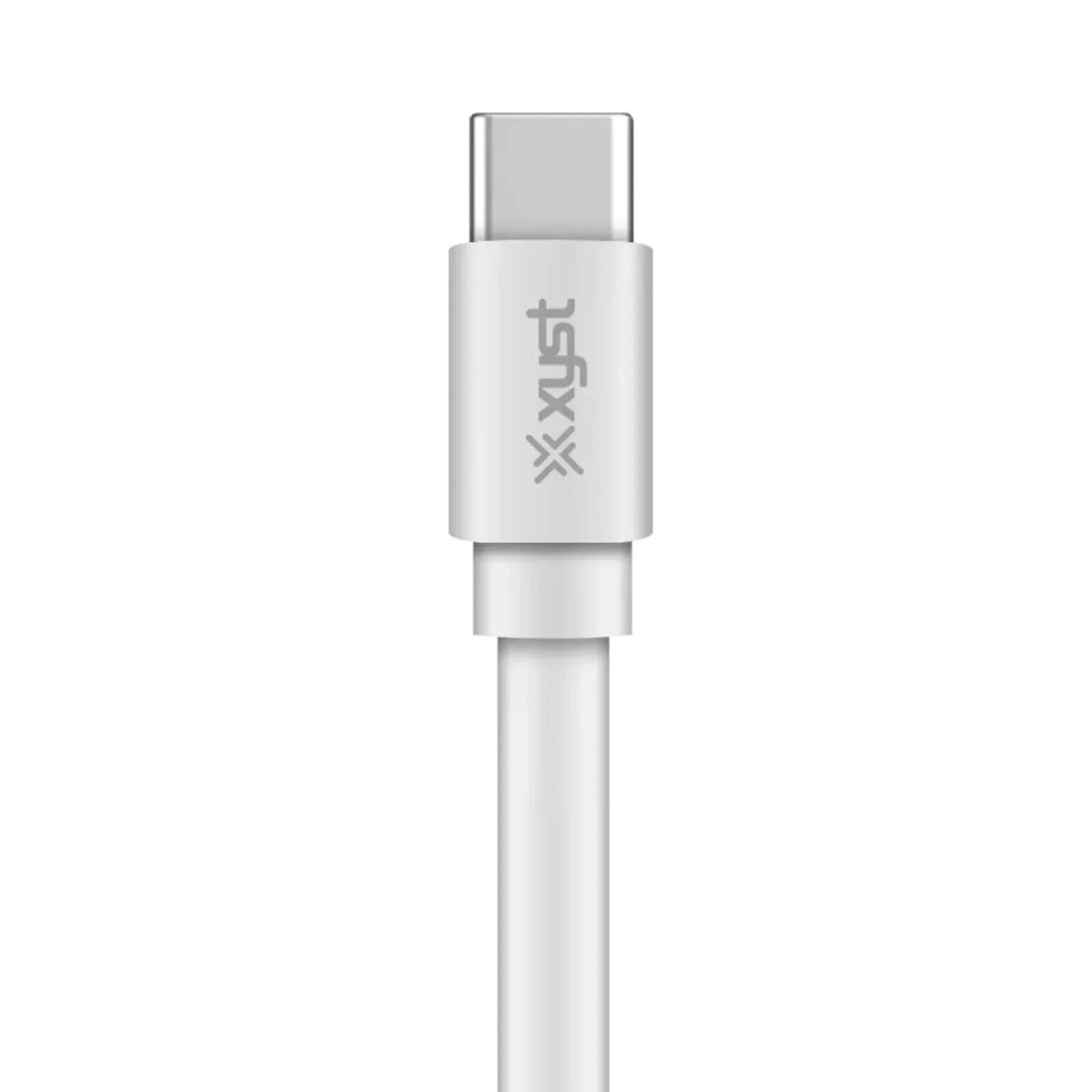 Xyst Flat USB-C to USB-C Charge and Sync Cable 4Ft - Snagva