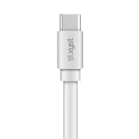Xyst Flat USB-C to USB-C Charge and Sync Cable 4Ft - Snagva