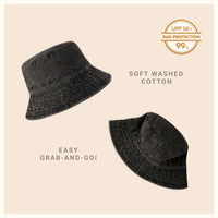 Classic Cotton Bucket Hat for Summer – Lightweight Cotton Sun Hat