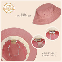 Classic Cotton Bucket Hat for Summer – Lightweight Cotton Sun Hat