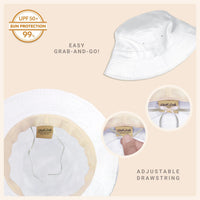 Classic Cotton Bucket Hat for Summer – Lightweight Cotton Sun Hat