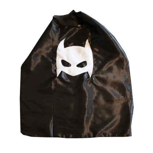 Pow - Superhero Cape - Black
