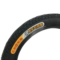 Black CST electric bike tire displayed on white background, side view.
