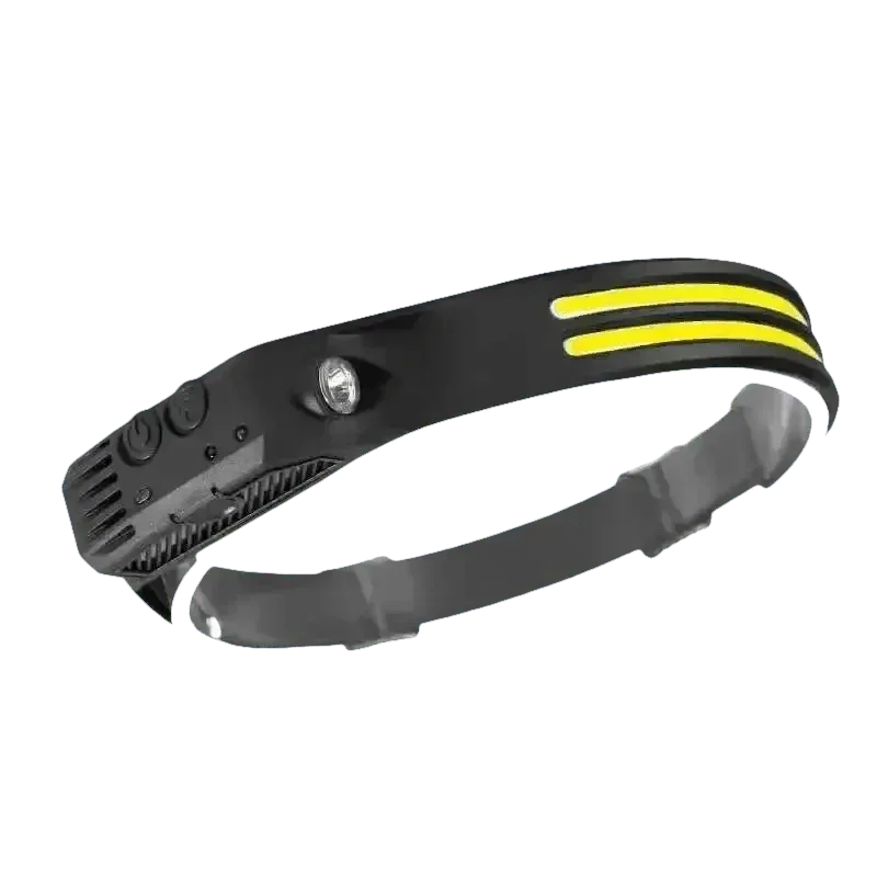 Black Induction Headlamp Cob Led Sensor W689-2