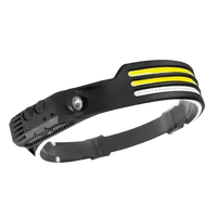White version of induction headlamp with similar design elements
