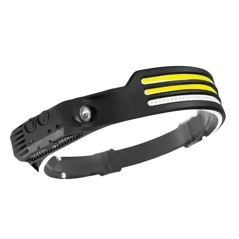 White version of induction headlamp with similar design elements