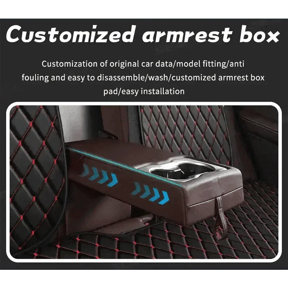 Black Quilted Leather Car Seat Covers