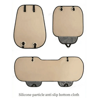 Black Quilted Leather Car Seat Covers