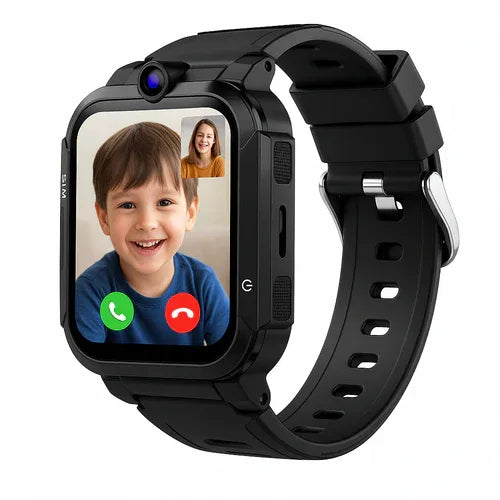 4G Android Kids Smartwatch with SIM Card, GPS + WiFi + LBS Tracker, product image for TrustyMall.