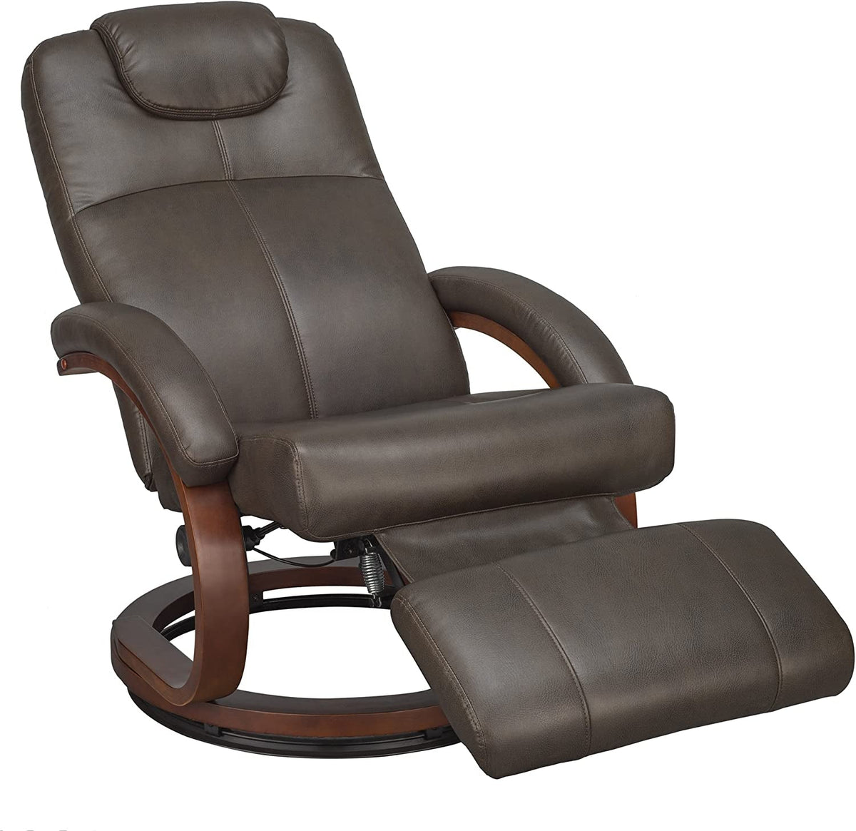 Charles Euro Chair RV Recliner Chestnut Faux Leather