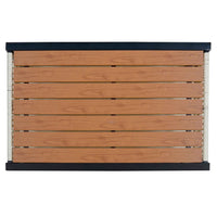 Multi-person Outdoor Iron Sofa Set with A table, Rattan Decoration,
