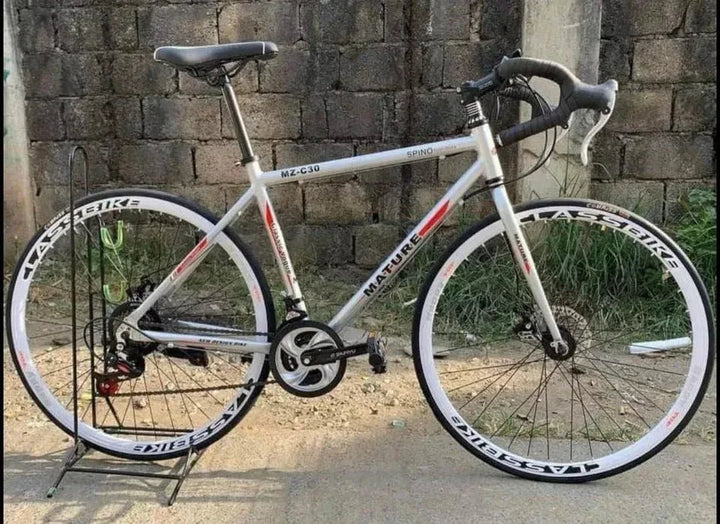 Carpat RoadLine™ 48 – Aluminum Flat Handle Road Bike (Matte Finish, - Snagva