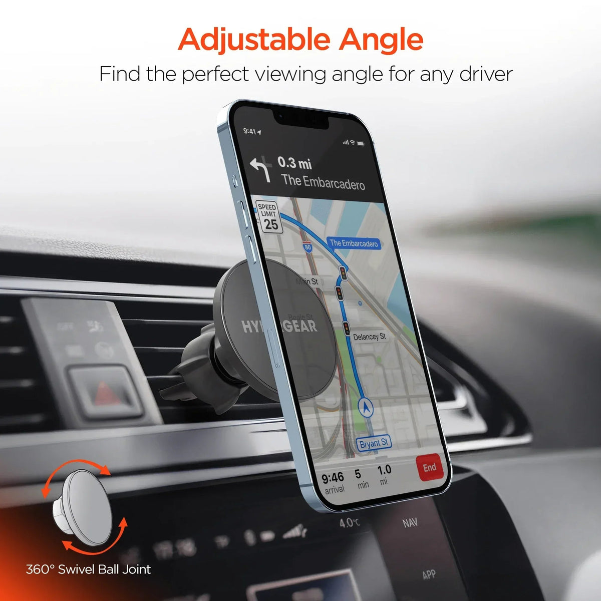 HyperGear MagSafe Vent Mount - Snagva