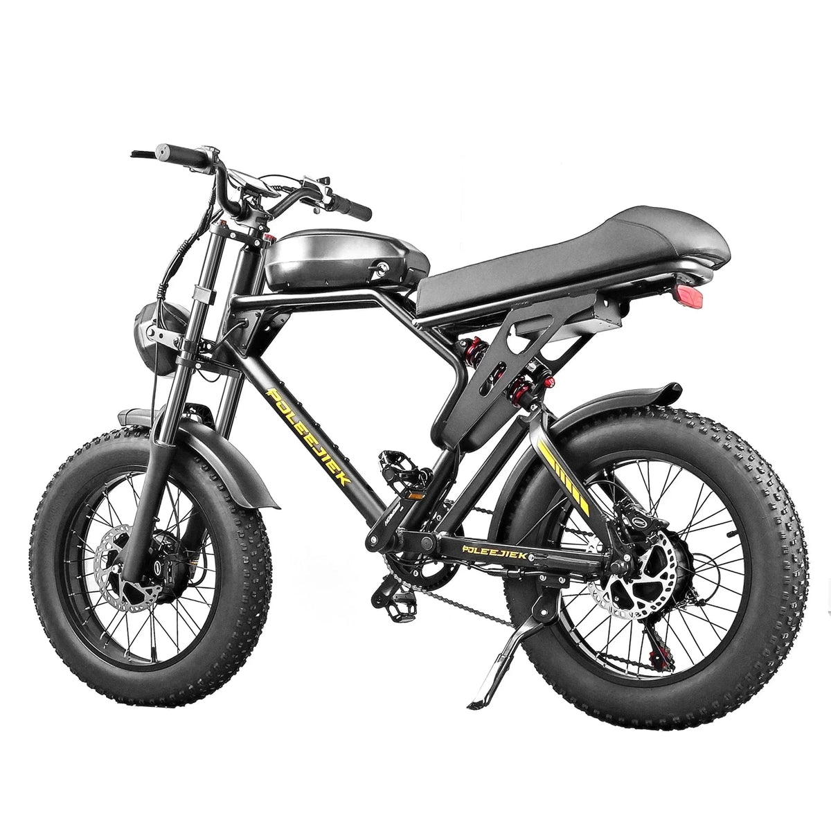⚡ BLJ-F4 RetroCruze™ – 20" Fat Tire Urban Electric Bike (1500W Dual - Snagva