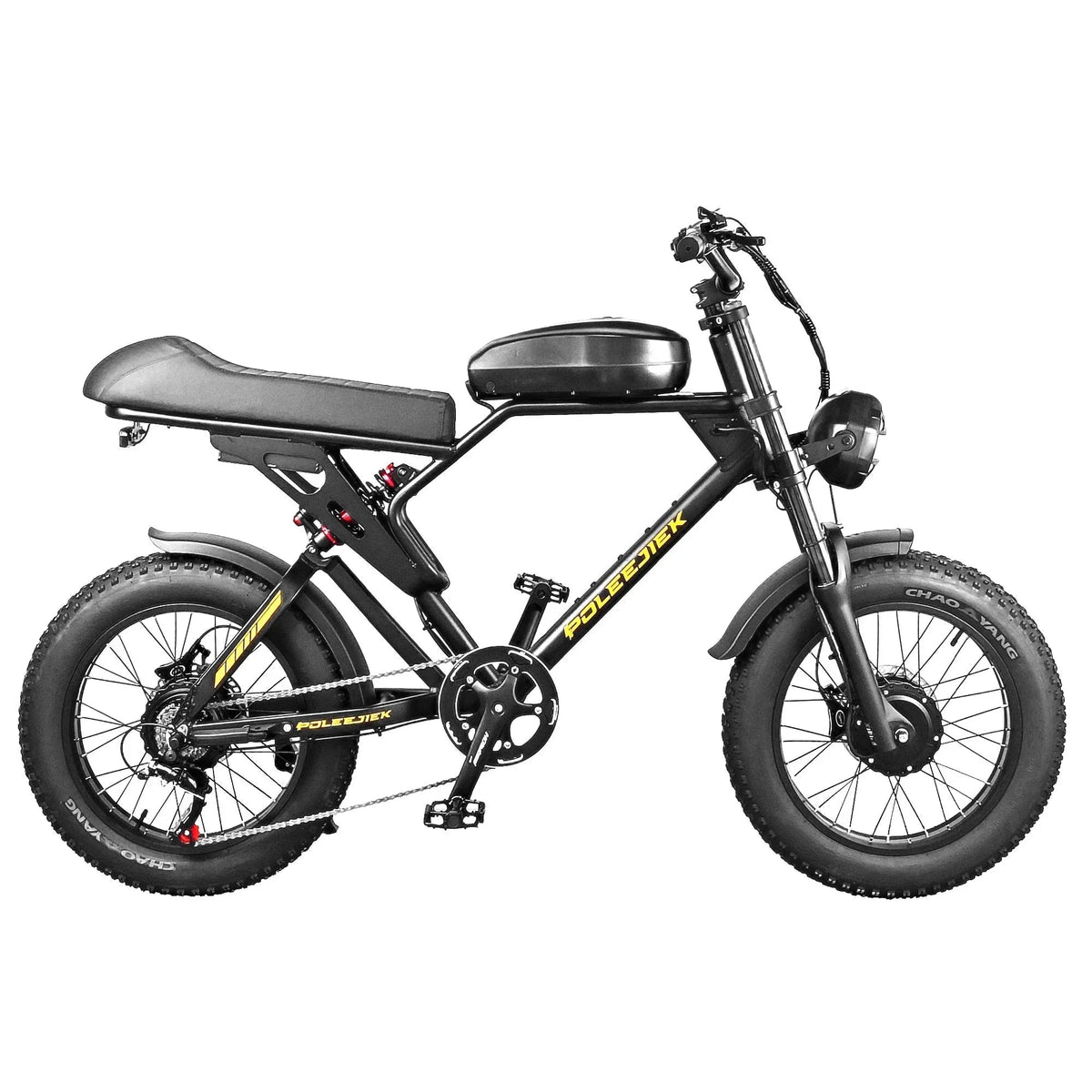 ⚡ BLJ-F4 RetroCruze™ – 20" Fat Tire Urban Electric Bike (1500W Dual - Snagva