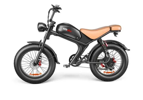 eMoto C93™ – 20" Retro-Style Electric Bike 1000W | 48V 20Ah Battery - Snagva
