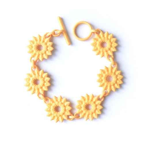 Flower Chain Bracelet - Dahlia