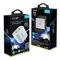 Xyst 30-Watt Dual USB-C Wall Charger - Snagva