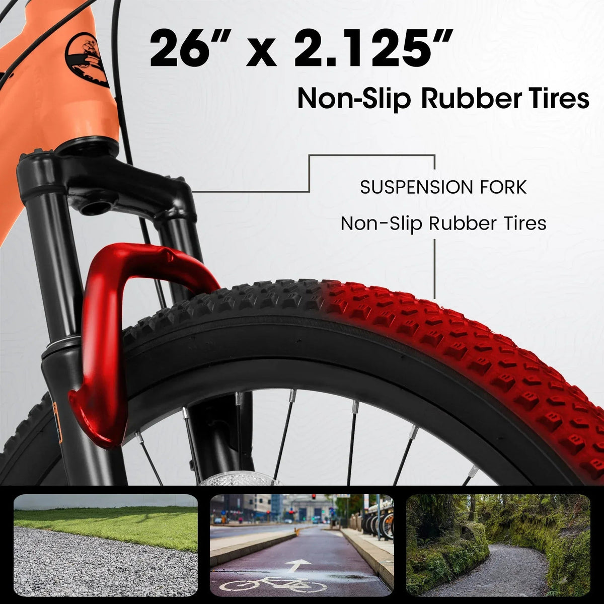 A26322 TrailLite™ – 26" Aluminum Mountain Bike (21-Speed, Dual Disc, - Snagva