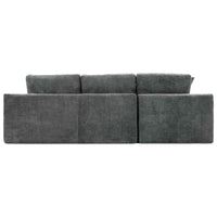 Cloud Sectional Sofa 107.9' Upholstered Sofa Couch with Double-layer