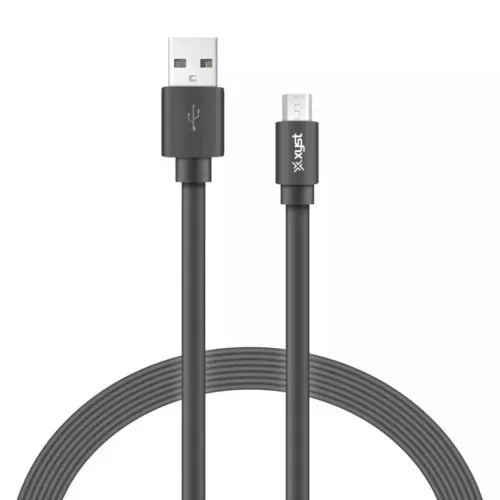 Xyst Charge and Sync USB to Micro USB Flat Cable 4Ft - Snagva