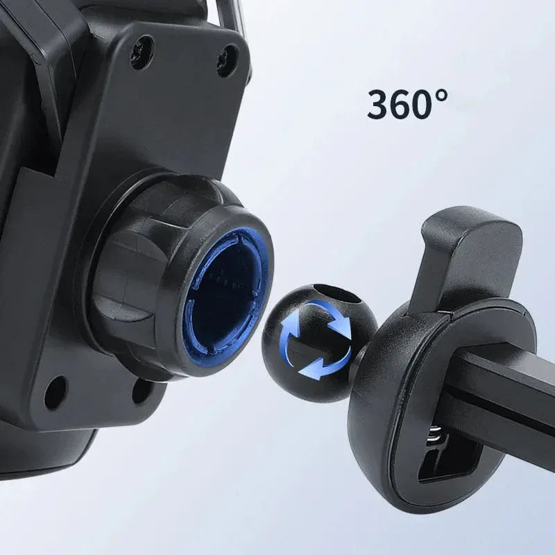 Racing Seat Shape Car Phone Holder Auto Air Vent Mobile Phone Clip 360 - Snagva