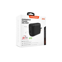 HyperGear SpeedBoost 25W USB-C PD + 12W USB Fast Wall Charger with PPS - Snagva