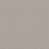 Light Gray Leather Power Recliner With Adjustable Headrest