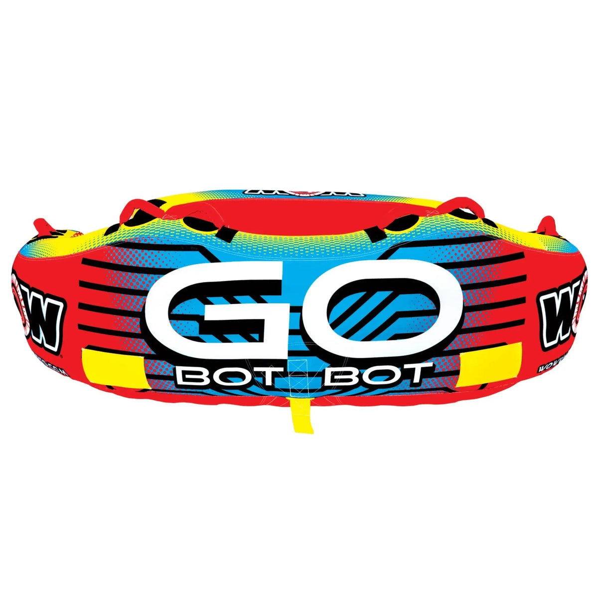 WOW Watersports Go Bot Towable Water Tube for 1 to 3 Riders - Snagva