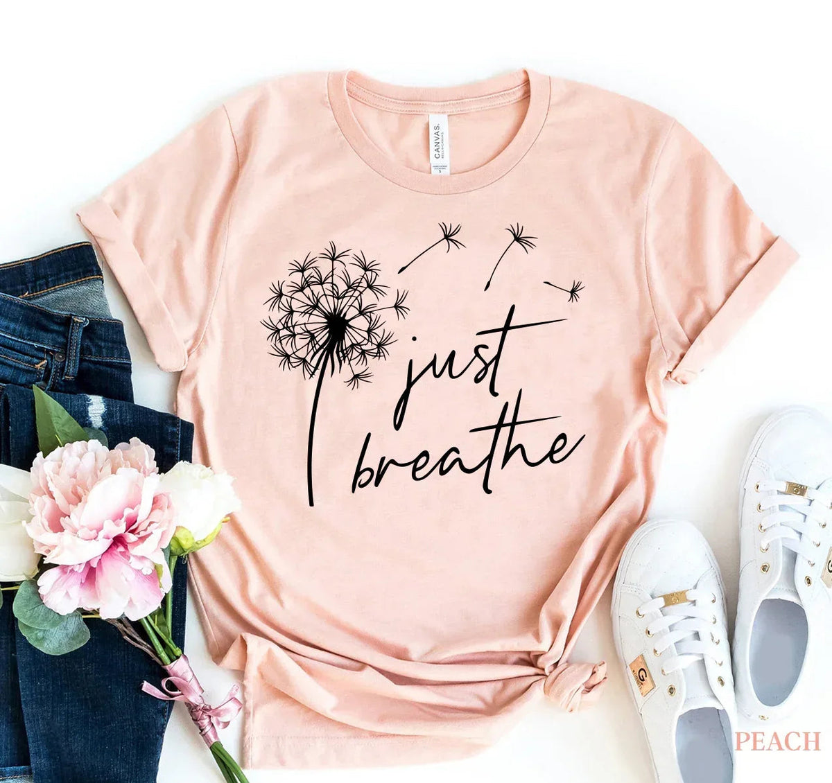 Just Breathe T-shirt - Snagva