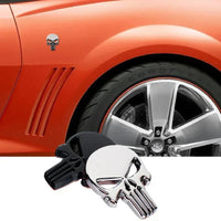 The Punisher Skull Car Sticker - Snagva