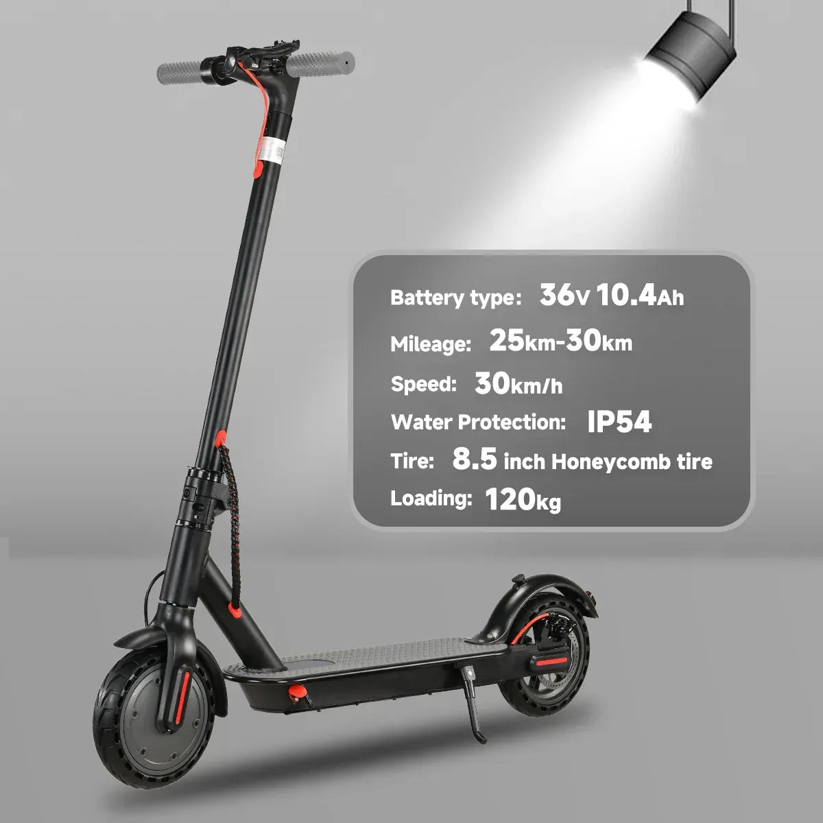 VoltStrider™ Esprit Urban Eight – 8.5" Smart Electric Scooter DE - Snagva