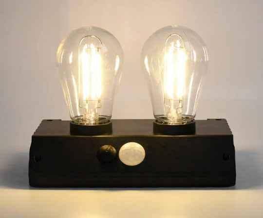 Solar Double LED Bulb Lamp YT-819 2W