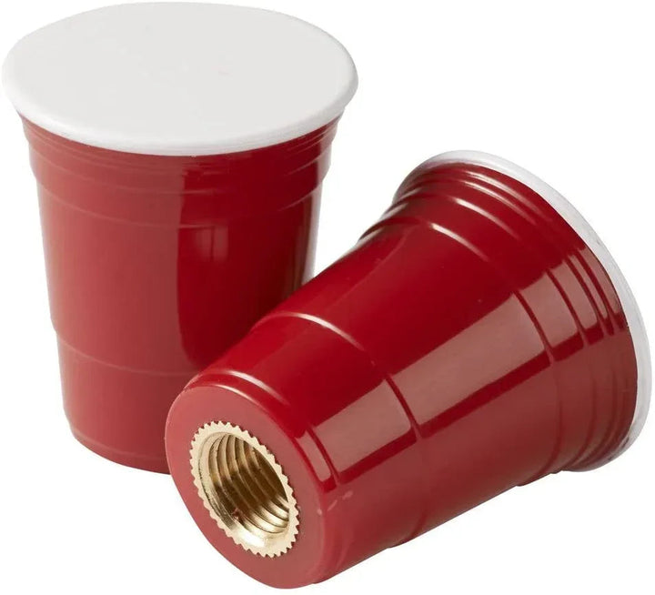 Red Cup Living Tire Valve Caps - Set of 2 - Snagva