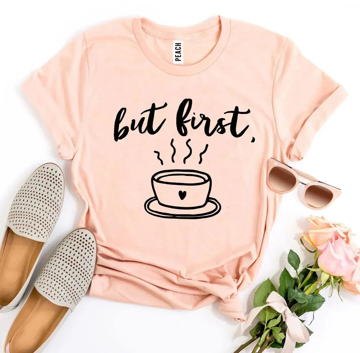 But First Coffee T-shirt - Snagva