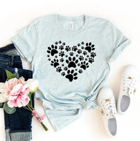 Paw Heart T-shirt - Snagva