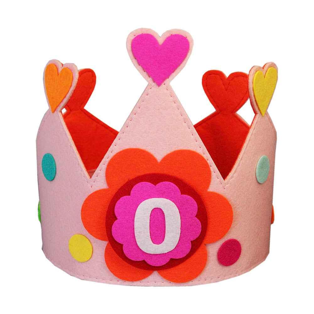 Pink party crown party had