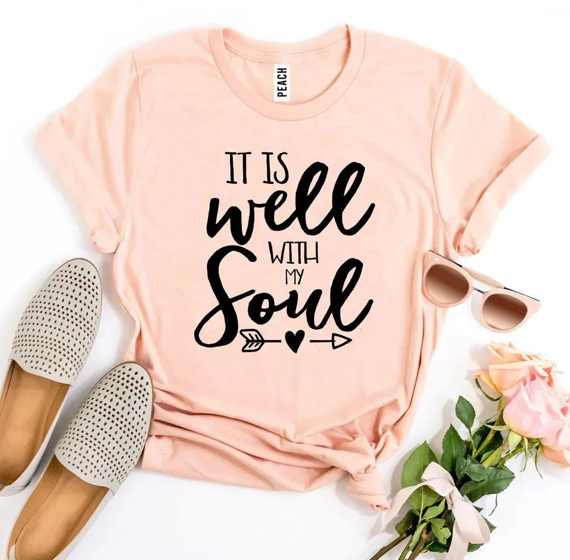 It Is Well With My Soul T-shirt - Snagva