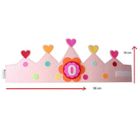 Pink party crown party had