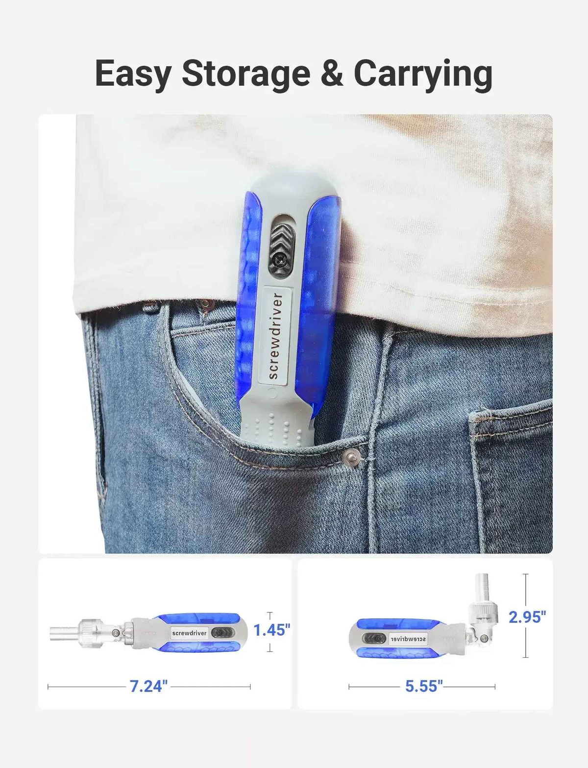 A versatile 14-in-1 ratchet screwdriver set with multiple magnetic bits displayed alongside the ergonomic handle.