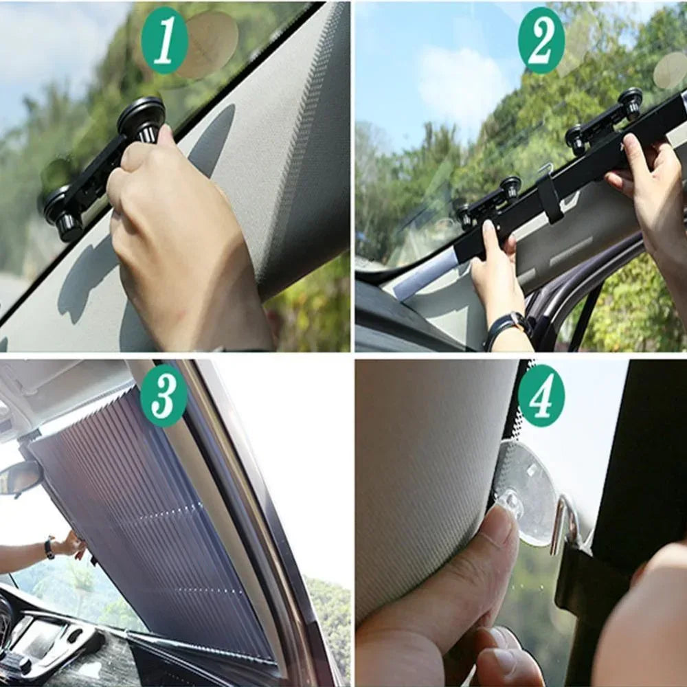 Car Retractable Windshield Cover - Snagva