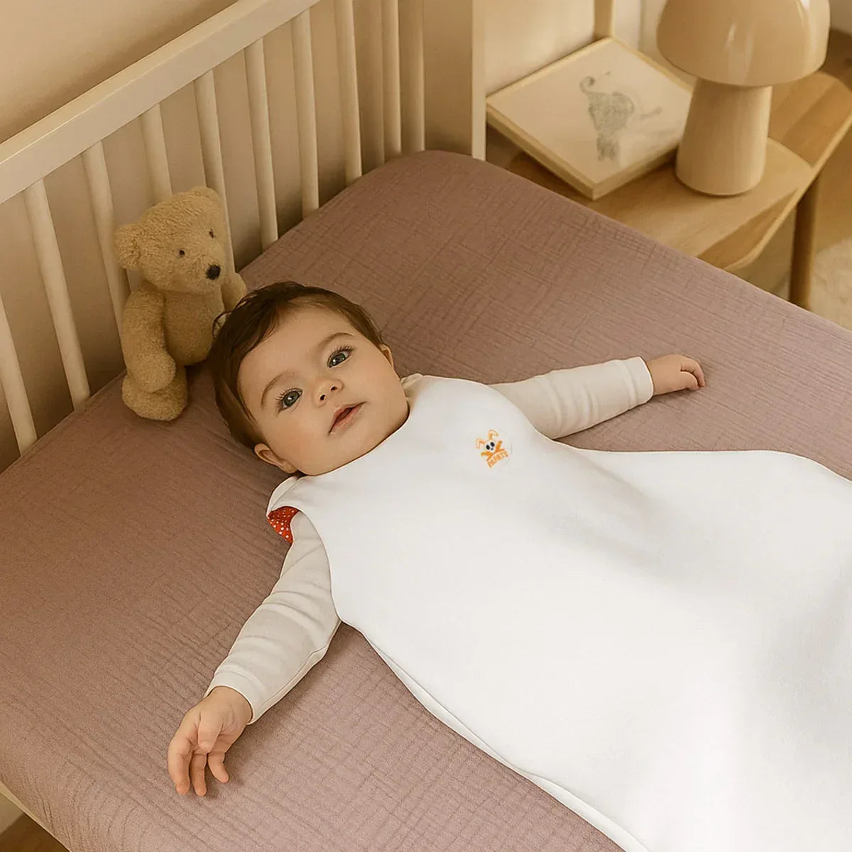 Organic Cotton Sleeping Bag - Saxe - Snagva